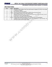 MP2019GN Datasheet Page 6