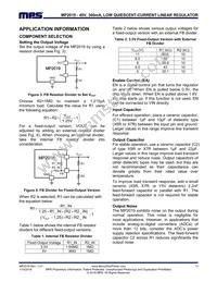 MP2019GN Datasheet Page 13