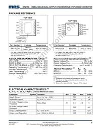 MP2102DK-LF Datasheet Page 2