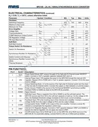 MP2108DK-LF Datasheet Page 3