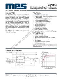 MP2115DQ-LF-P Datasheet Cover