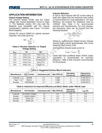 MP2115DQ-LF-P Datasheet Page 9