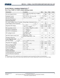 MP2126DN-LF Datasheet Page 3