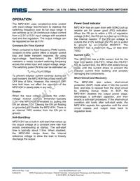 MP2143HGD-P Datasheet Page 11