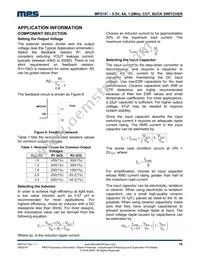 MP2147GD-P Datasheet Page 16