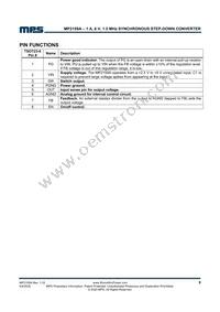 MP2159AGJ-P Datasheet Page 9