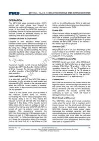 MP2159AGJ-P Datasheet Page 11