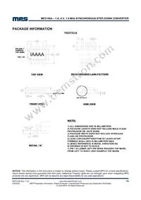 MP2159AGJ-P Datasheet Page 15