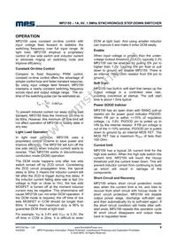 MP2159GJ-Z Datasheet Page 9