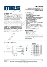 MP2161AGJ-P Datasheet Cover