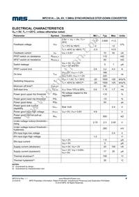 MP2161AGJ-P Datasheet Page 4