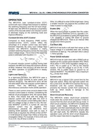 MP2161AGJ-P Datasheet Page 11