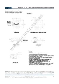 MP2161AGJ-P Datasheet Page 15