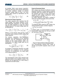 MP2225GJ-Z Datasheet Page 15