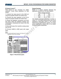 MP2225GJ-Z Datasheet Page 16