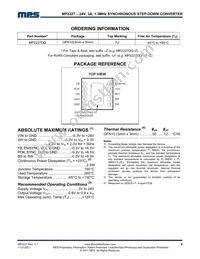 MP2227DQ-LF-Z Datasheet Page 2