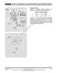 MP2233DJ-LF-P Datasheet Page 15