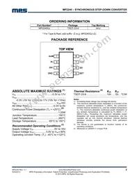 MP2240GJ-P Datasheet Page 2