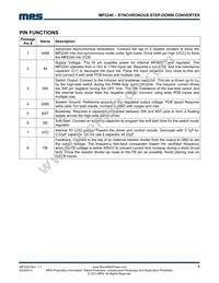 MP2240GJ-P Datasheet Page 7