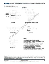 MP2240GJ-P Datasheet Page 16