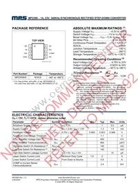 MP2309DS-LF Datasheet Page 2