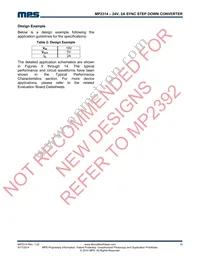 MP2314GJ-Z Datasheet Page 15