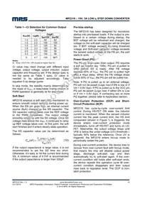 MP2316GD-Z Datasheet Page 15