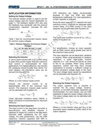 MP2317GJ-P Datasheet Page 12