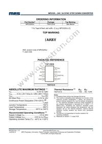 MP2325GJ-Z Datasheet Page 2