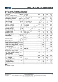 MP2325GJ-Z Datasheet Page 3