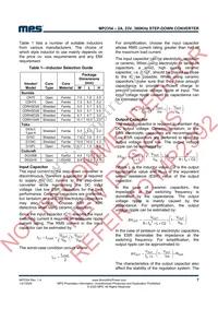MP2354DS-LF Datasheet Page 7
