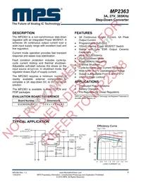 MP2363DN-LF-Z Datasheet Cover