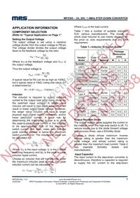 MP2365DN-LF Datasheet Page 7