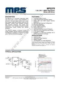 MP2370DJ-LF-P Datasheet Cover