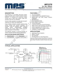 MP2378DS-LF Datasheet Cover