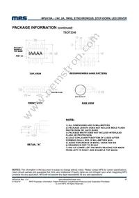 MP2410AGJE-P Datasheet Page 17