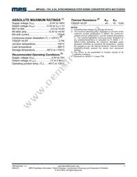 MP2420GF Datasheet Page 3