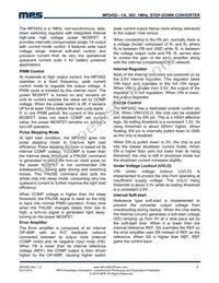 MP2452DD-LF-Z Datasheet Page 9