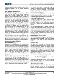 MP2454GH Datasheet Page 12