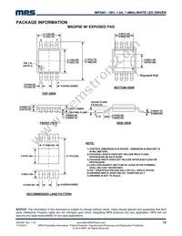 MP2481DH-LF Datasheet Page 12