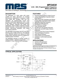 MP24830HS-LF Datasheet Cover