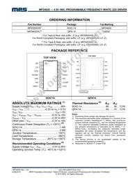 MP24830HS-LF Datasheet Page 2