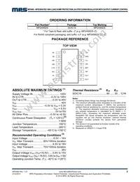 MP2495DS-LF Datasheet Page 2