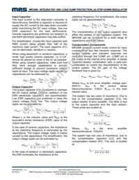 MP2498DV-LF-P Datasheet Page 12