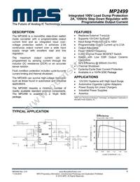 MP2499DS-LF Datasheet Cover