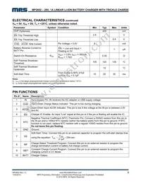 MP2602DQ-LF-P Datasheet Page 3