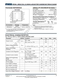 MP2604DQ-LF-P Datasheet Page 2