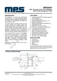 MP26057DQ-LF-P Datasheet Cover