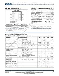 MP2606DQ-LF-P Datasheet Page 2