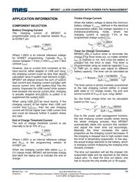 MP2607DL-LF-P Datasheet Page 13